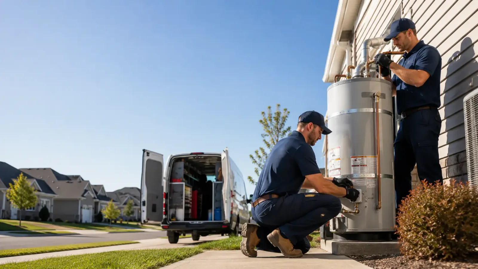 Water Heater Installation in Claude, TX